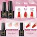 PEACECOLOR Gel Nail Kits Full Set for Beginners 15 PCS Nail Polish with 36W Lamp Kit Nail Gel Builder 10ML with Nail File Machine Basic Gel Extensions Nail Art Design Kit - Buy Online on SooperMarket.com