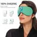 Haskirky Light Blocking Eye Mask - Adjustable Adult Men and Women Sleep Mask for Travel, Yoga, Meditation - Cartoon Blue Peacock Design - Buy Online on SooperMarket.com