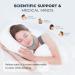 NIMOOD Neck Brace Cervical Collar for Sleeping - Neck Pain Relief Brace - Soft Foam Support - Gray-M - Buy Online on SooperMarket.com
