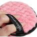 Cotton Makeup Remover Pads | Reusable Cotton Pads for Face Cleansing - Wet and Dry Double Use Makeup Remover Cloths Make-up Products Puff for Women & Men 12b Pink - Buy Online on SooperMarket.com