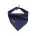 lionet paws Dog Bandana Headscarves Dog Scarf Triangular Scarf Blue Dotted LL (Pack of 1) Blue Dotted