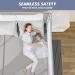 Toddler Bed Rail Guard - Grey 74.8inch for Queen, King, Twin, Full Size Beds - Extra Length 54-78.7 - Kids' Bed Rails & Rail Guards - Buy Online on SooperMarket.com