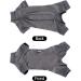 HEYWEAN Cat Recovery Suit After Surgery E-Collar Alternative Pet Medical Surgical Shirt Breathable Home Long Sleeve Cat Clothing L (Pack of 1) Grey - Buy Online on SooperMarket.com