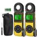 Light Meter (2PCS), HOLDPEAK HP-881D Digital Lux Meter 1-400,000 Lux /1-40,000 FC Measuring Ranges and 270 Rotatable Detector for LED Lights and Plants Lumen Meter Illuminometer Indoor Outdoor 2pcs-881D Light Meter