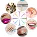 800Pcs Disposable Micro Brushes Applicator Fine Micro Applicator Brushes Microswabs Long-tip Microbrush Applicators for Eyelash Extensions Eye Dental Personal Care (8 Colors) - Buy Online on SooperMarket.com