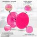 4 Pack Silicone Face Scrubbers - Exfoliating Facial Cleansing Brush Set for Women - Buy Online on SooperMarket.com