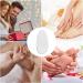 Glass Foot File Callus Remover Clear Glass Foot File Pedicure Helper - Pedicure Foot Buffer in Shower Foot Scrubber for Removes Dead Skin Egg - Buy Online on SooperMarket.com