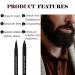 Real Beard Pen | Natural Waterproof Beard Filler & Brow Color - Long-Lasting Solution for Perfect Beard Definition in Brown - Buy Online on SooperMarket.com