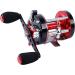 Sougayilang Fishing Reels Round Baitcasting Reel - Conventional Reel - Reinforced Metal Body and Supreme Star Drag Right Hand-Red-Black Warrior6000 - Buy Online on SooperMarket.com