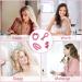 30-Piece 9.45 Flexible Curling Rods Set with SEPGLITTER Hair Twist Foam Rollers and Pintail Comb - No Heat Curlers for Girls - Pink Foam Hair Curler for Long & Short Hair - Buy Online on SooperMarket.com