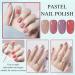 TBeautfave Nail Polish Set Nude Nail Varnish Sets Quick Dry & Long Lasting Red Purple Nail Polish Water Based Natural Nail Varnish Sets for Women DIY Nail Art - No Need Cure 02Nude - Buy Online on SooperMarket.com