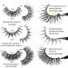 Joyeee False Eyelashes 10 Pairs Fake Eyelashes Glitter Diamonds Eye Lashes Reusable Easy to Wear and Remove Handmade Dramatic Fluffy Strip Lashes for Party Cosplay Costumes Festival Decoration Eyelashes#31 - Buy Online on SooperMarket.com
