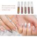 Metallic Nail Gel Unique 5 Colors Fine Texture Easy To Use Metallic Nail Polish for DIY Salon Home - Buy Online on SooperMarket.com