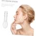 WOFASHPURET Stainless Steel Spoon Facial Cosmetic Spoon Glass Octopus Ornament Anti Wrinkle Eye Cream Mini Spoons Mini Scoops Clay Blenders Facial Cream Spoons Make up Baby Scraper 6.5x2x0.2cm Silver - Buy Online on SooperMarket.com