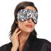 Haskirky Light Blocking Eye Mask | Breathable & Adjustable for Men and Women | Ideal for Travel, Yoga, Meditation, and Office | Deep Sleep Grey Mask - Buy Online on SooperMarket.com