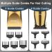 Hatteker Men's Professional Hair Clippers & T-Blade Trimmer Kit - Cordless Beard Cutting IPX7 Waterproof Gold - Grooming Essentials for Barbers & Home Use - Buy Online on SooperMarket.com
