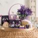 Luxury Lily & Lilac Spa Gift Basket for Women - 8 Piece Bath and Body Set for Mother's Day, Birthday, Christmas - Buy Online on SooperMarket.com