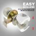Tiny Patrol 8 Pack Baby Safety Childproof Door Knob Cover  Universal-Fit Most Knobs - Buy Online on SooperMarket.com