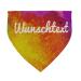 printplanet - Dog scarf with name or text - Scarf for dogs - Layout Colorpaint - Size L Size L Colorpaint