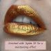 Mynena Yellow Gold Lip Gloss Topper | Shimmer Glossy Finish Liquid Lipstick with Jojoba Oil | Vegan & Cruelty-Free - Buy Online on SooperMarket.com