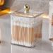 Portable Sturdy Cotton Pad Holder Stylish Home Accessory Portable for Efficient Cosmetic Storage and Organization Clear - Buy Online on SooperMarket.com