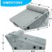 Howhom Adjustable Memory Foam Bed Wedge Pillow - Orthopedic Incline Cushion for Snoring, Allergies, Reading, Sleeping, Acid Reflux - Reduce Neck and Back Pain - Grey - Buy Online on SooperMarket.com