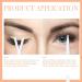 Invisible Double Sided Eyelid Tape Lift Strips - 288pcs | Self-Adhesive Fiber Eye Tapes for Hooded & Uneven Mono-Eyelids | Natural Eye Lift Stickers with Fork Rods - Buy Online on SooperMarket.com