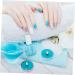 FRCOLOR 60 Pcs Nail Case Nail Soak off Caps Manicure Art Varnish Protector Nail Polish Varnish Protector Reusable Gelt Nail Gel Polish Nail Polish Protector Plastic Removal Tool Milk 4x2cmx3pcs As Shownx3pcs - Buy Online on SooperMarket.com
