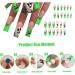 Halloween Press on Nails Halloween Press on Nails Medium Horror Ghost and Skull Halloween Fake Nails 24PCS Coffin French Tip False Nails with Gel Glue - Buy Online on SooperMarket.com