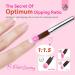 Saviland Acrylic Nail Brush Set - 3 Professional Brushes for Acrylic Application | Sizes 6 8 12 | Perfect for Nail Art Extensions & Carving - Buy Online on SooperMarket.com