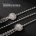 Runmi Rhinestone Head Chain - Gold Crystal Hairpiece & Wedding Hair Accessories for Women & Girls - Buy Online on SooperMarket.com