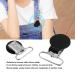 Hzyyier 10-Pack Metal Round Pacifier Clips - Black Toy & Pacifier Holders for DIY Projects | International Shipping Available - Buy Online on SooperMarket.com
