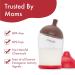 Mimijumi Get Going Anti-Colic Baby Bottle Set - 4 Oz and 8 Oz Darker Bottles for Newborns - Ideal for Baby Breastfeeding - Ages 0-12M - Buy Online on SooperMarket.com