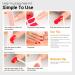 SILPECWEE Light Colour Nail Polish Strips for Women - 16 Sheets with Nail File | Self Adhesive Gel Nail Wraps Sticker and Accessories - Buy Online on SooperMarket.com