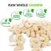 Wicoshew Vietnamese Cashews 14/28/43 5 oz Organic Bulk - Protein Snacks | Healthy Snacks - RAW Whole Cashew Size M 1.75lb - Buy Online on SooperMarket.com