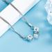 Oralgos Zircon-Cube Bracelet - Elegant Adjustable Crystal Chain Jewelry for Couples & Anniversaries - Buy Online on SooperMarket.com