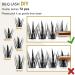 D-14mm Cluster Lashes | 72 B&Q Lash Clusters for DIY Extensions | Soft Wispy Volume Eyelash Clusters | Individual Lashes for DIY at Home - Buy Online on SooperMarket.com