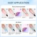 MIZHSE 3D Nail Gel - Clear Sculpting Gel for Nail Art Nail Charms & Home DIY Manicure - 30g No Wipe UV LED Gel Polish - Buy Online on SooperMarket.com