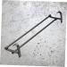 HEMOTON Wall Mounted Hooks Hook Towel Bar Wall Shelf Washcloth Wall Rack Shower Sponge Holder Towel Rack Ledge Take a Bath Black Size 2 - Buy Online on SooperMarket.com