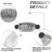 20 Pack Twist-Lock Rubber Core Weights Sinker Set - Sizes 1/16oz to 1oz (20 Pcs) - Buy Online on SooperMarket.com