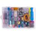 Adjustable 36 Compartment Jewelry Storage Box - Plastic Organizer Container (1 Pack) - Buy Online on SooperMarket.com