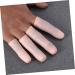 Finger Cots Set - 8 Pcs Finger Tips & Toe Sleeve Covers for Pain Relief - Beige Thin Section - Thumb and Toe Protectors Included - Buy Online on SooperMarket.com