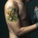 Oottati 12 Large Temporary Tattoos - Watercolor Flower Arm Design for Men and Women - Buy Online on SooperMarket.com