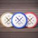Yikun Professional Disc Golf Twin Swords Tortoise Fruit Line Distance Driver 170-175g Perfect for Outdoor Games and Competition Golden - Buy Online on SooperMarket.com