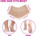 Xaena 3 Pairs of Moisturising Socks Gel Heel Socks Soft Ventilating Gel Heel Socks Open Toe Socks for Dry Hard Cracked Skin Moisturising Day Night Care Skin (Skin) - Buy Online on SooperMarket.com