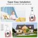 Woolink 2K Wireless Light Bulb Security Camera - Smart Surveillance Camera with Color Night Vision, Motion Detection, and Cloud/SD Card Storage - Buy Online on SooperMarket.com