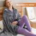 Plplaaoo Electric Heated Under Bed Blanket - USB Operated Thermal Cushion 5V 3 Adjustable Levels Fast Warming 150x85 cm - Perfect for Office & Overnight Use - Buy Online on SooperMarket.com