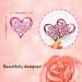 24pcs valentine's day cupcake toppers valentine's day cake decorations (Heart) - Buy Online on SooperMarket.com