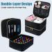 Movstriker Nail Polish Organiser Bag Double Layer Nail Varnish Storage Holds 30 Bottles and A Nail Lamp Traveling Nail Polish Storage Case Portable Nail Lipstick Beauty Tools Box(Black) - Buy Online on SooperMarket.com