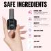 TOMICCA Nude Jelly Gel Polish - Pink Translucent Soak Off Neutral Color 15ML - Buy Online on SooperMarket.com